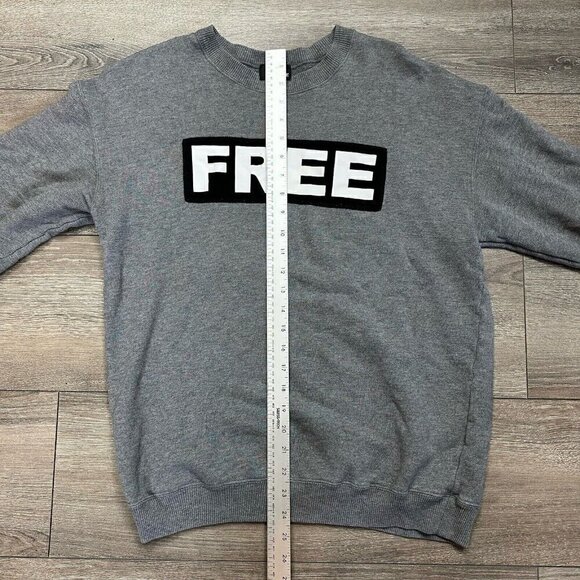 Aritzia Wilfred Free Cozy Crewneck Size M Sweatshirt Logo - Picture 5 of 5